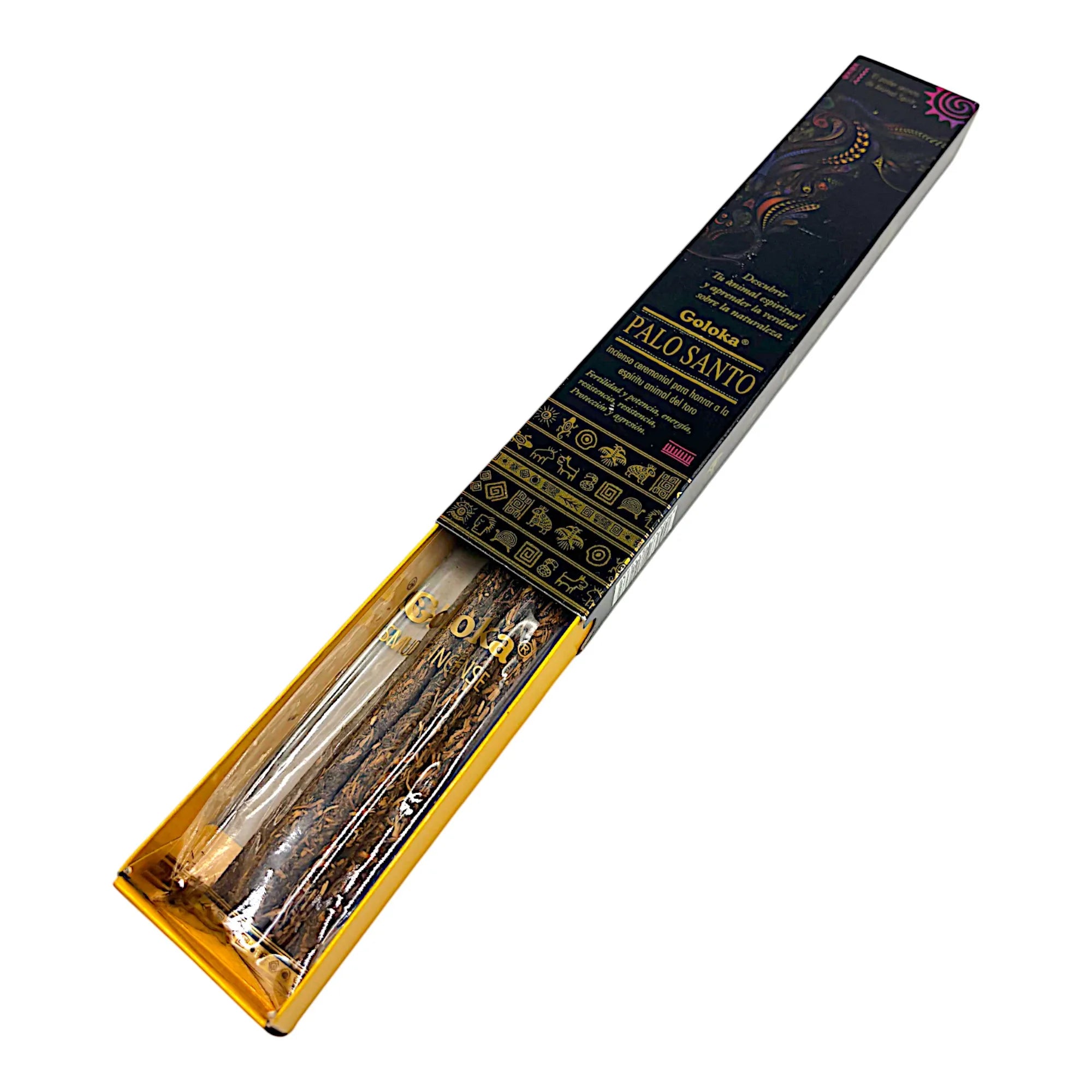 Set Premium de Inciensos Naturales Goloka con Porta Incienso – Aromas Ancestrales para Limpieza, Protección y Armonía