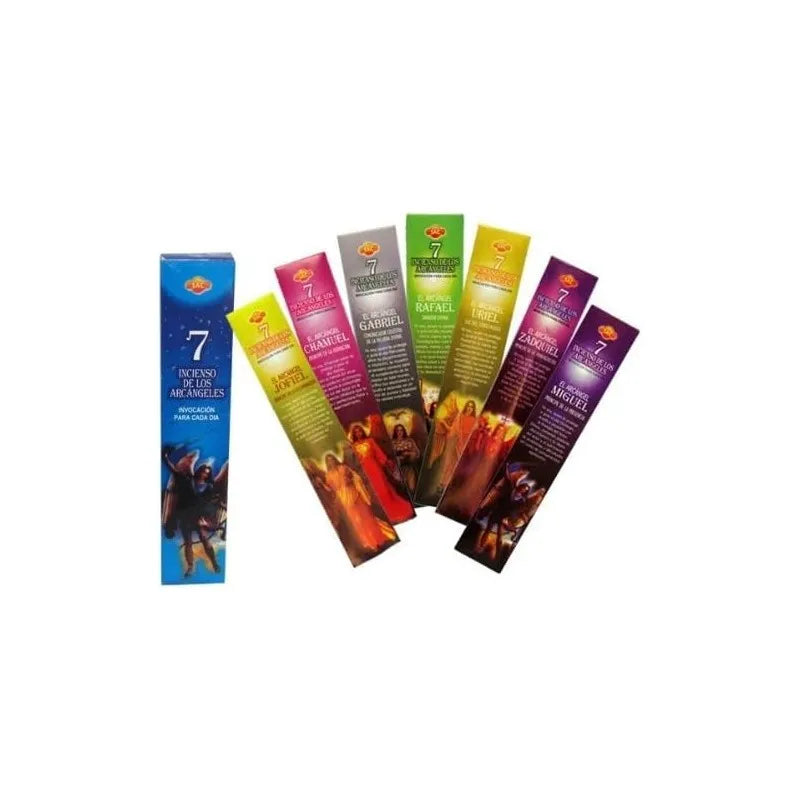 Caja de Incienso de los 7 Arcángeles – Protección, Guía y Energía Celestial en Cada Aroma