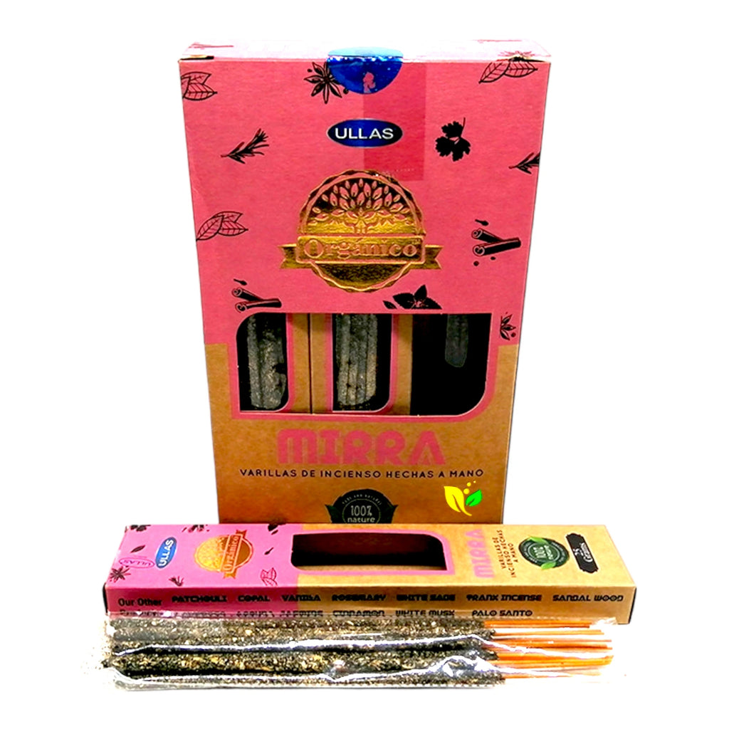 Kit Inciensos Naturales Artesanales – 12 Aromas Orgánicos