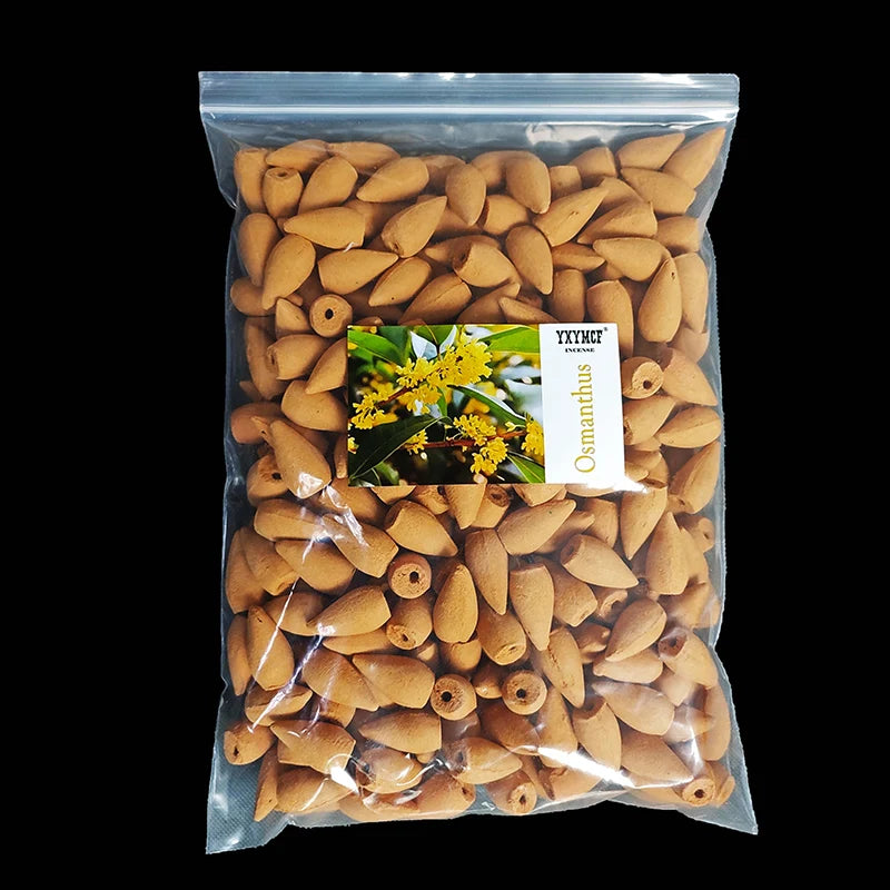 Incienso Natural Backflow de Reflujo – Conos Aromáticos de Sándalo y Lavanda para Aromaterapia y Relajación