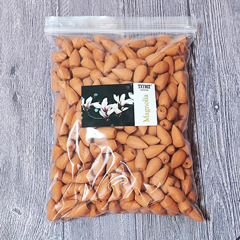 Incienso Natural Backflow de Reflujo – Conos Aromáticos de Sándalo y Lavanda para Aromaterapia y Relajación