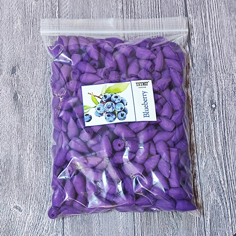 Incienso Natural Backflow de Reflujo – Conos Aromáticos de Sándalo y Lavanda para Aromaterapia y Relajación