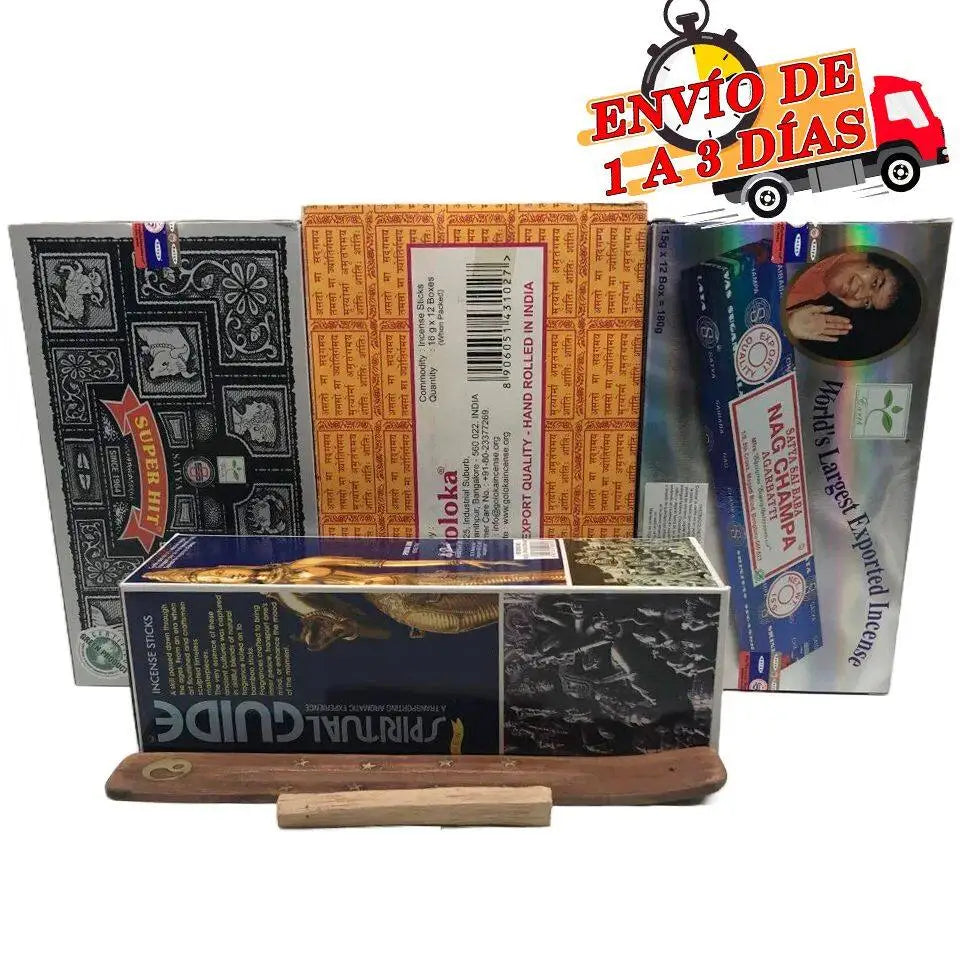 Cajas Artesanales de la India para Aromaterapia, Meditación y Limpieza Energética