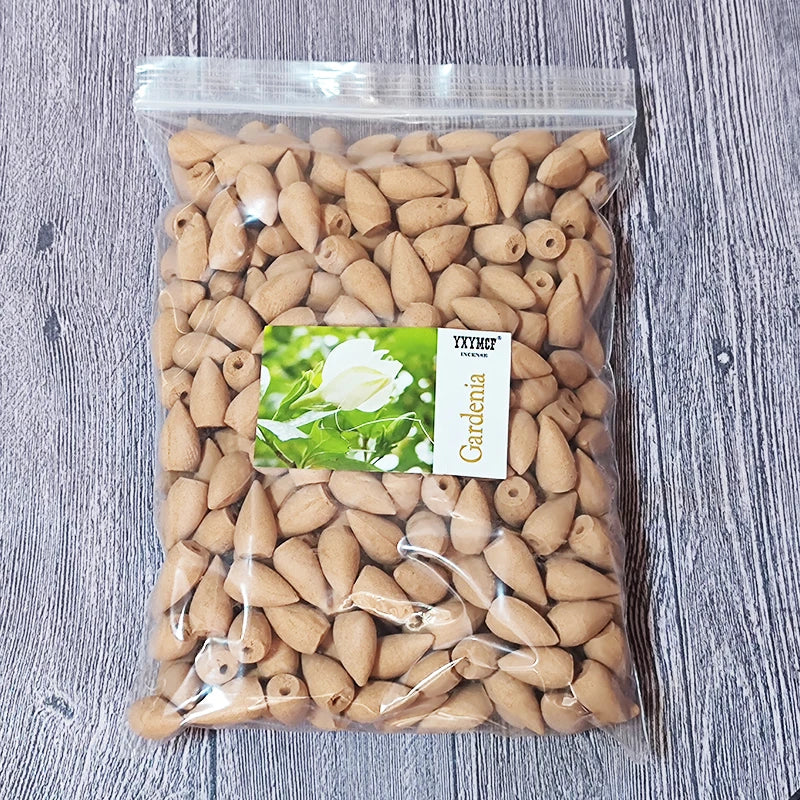 Incienso Natural Backflow de Reflujo – Conos Aromáticos de Sándalo y Lavanda para Aromaterapia y Relajación