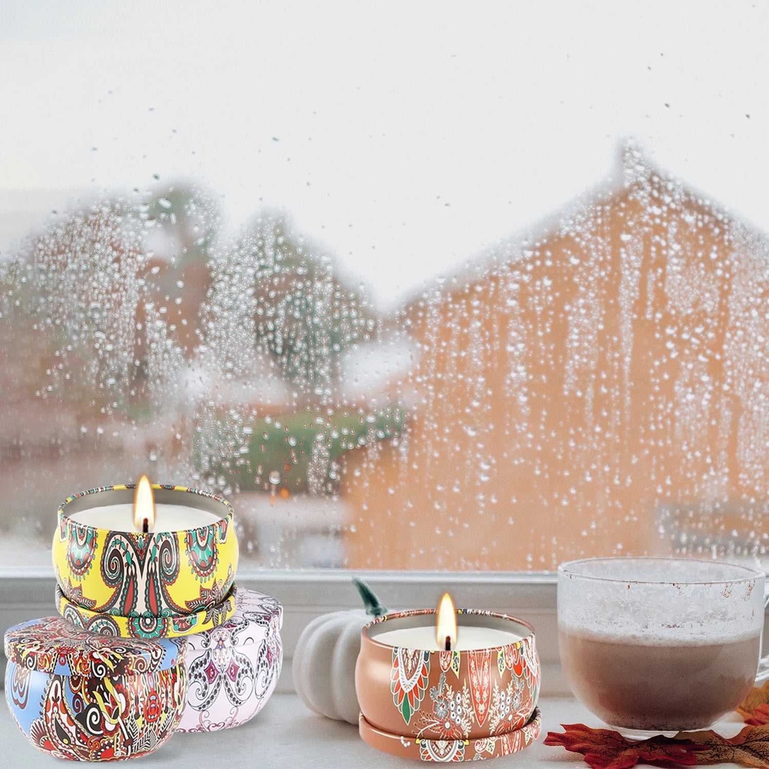 Pack de 24 Velas Aromáticas de Estilo Clásico Chino – Decoración Elegante para Fiestas, Bodas y Regalos